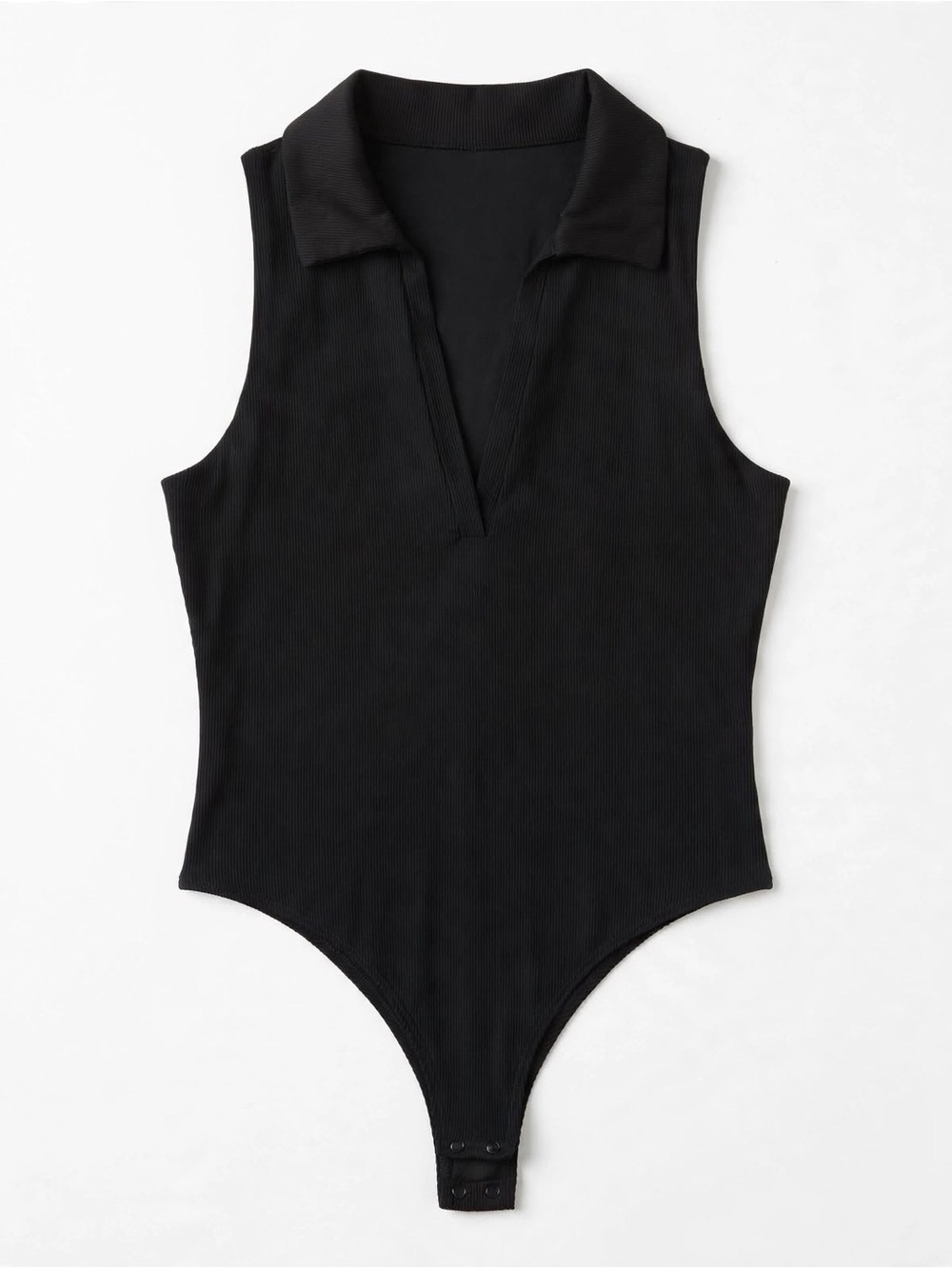 House of Harlow 1960 Black Sleeveless Polo Bodysuit for Kids